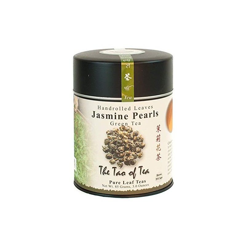 The Tao of Tea, Handrolled Jasmine Pearls Green Tea, Loose