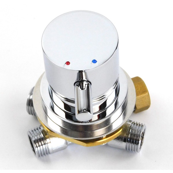 Pedicure SPA Chair Faucet 3 Way HOT and Cold Mixer Valve