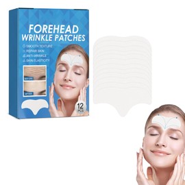 Anti-Wrinkle Forehead Wrinkle Patches, Anti-Ageing Face Anti-Wrinkle Patches, Facial Patches, Anti-Wrinkle Patches, Anti Wrinkle Anti-Wrinkle Skin Moisturising Repair, Pack of 12
