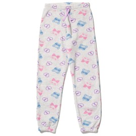 L.O.L. Surprise! Bon Bon Diva Little Girls Fleece 2 Pack Pants Gray/Purple 6X