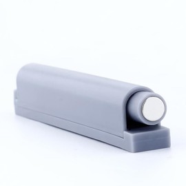 Shirene Push to Open Door Opener, 10 Pieces Magnetic Door Catch Touch Release Release Latch Pressure Opener Furniture Catch Soft Close Door Damper for Kitchen Cabinet Furniture Door Drawer