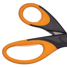 MasterClass Scissors, Multi-use Kitchen Scissors with Duo-Tone Coloured Handles, for Several Materials, 20cm, Carded