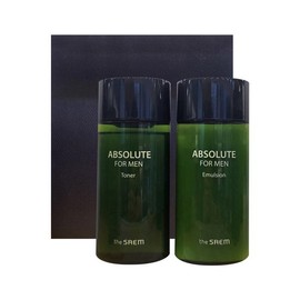 The Saem Absolute for Men Skin Care 2-piece Set / 더샘 앱솔루트 포맨 스킨 케어 2종 세트