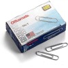 OFFICEMATE 99911 Paper Clips,No. 1,Silver,Steel