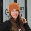 MASADA Women's and Men's Beanie Winter Hat, sandybrown