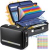 DEEGO Fireproof Document Box Hard Case, Waterproof Fire Proof Safe