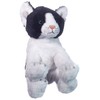 Suki Yomiko Classics Sitting Cat Soft Toy Black And White