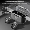 TOZO T18 Wireless Earbuds Bluetooth Headphones 5.3, IPX8 Waterproof Ear