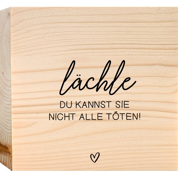 Lustige Geschenke Für Männer - Lächle! Du kannst sie nicht