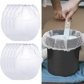 9PCS Paint Strainer Bag,1 Gallon Paint Strainer,Paint Sieves and Strainers,Paint Strainer Bags with Elastic Top Opening for Paint Gardening Hydroponics.