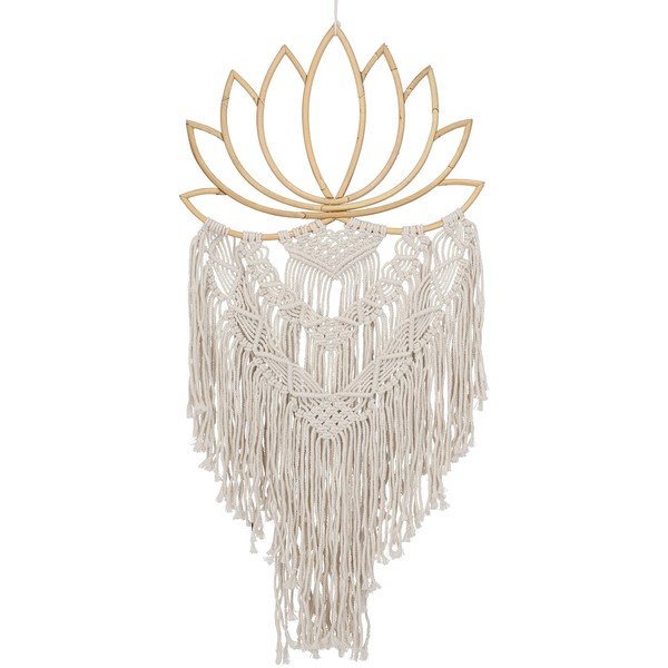 GURU SHOP Macrame Wall Hanging/Wall Decoration in Boho Style, Cotton