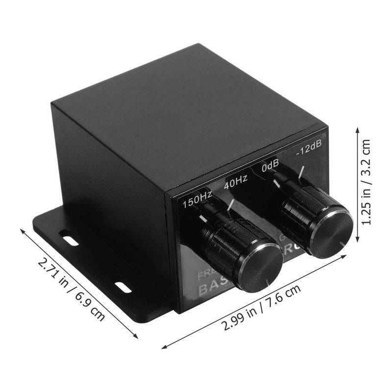 CALLARON Car Amplifier Audio Control - Adjustable Knob Car Amplifier,