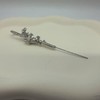 Vintage Ear Wrap Crawler Hook Earrings Silver Black Cross Moon