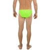 UZZI Men's Basic Swim Shark Bikini Swimwear NEON Green (Medium)