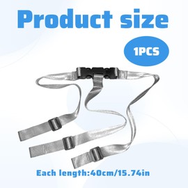 Universal High Chair Straps,3 Point Safety Belts,Kids Feeding Safety Harness,Highchair Secure Baby Dining Chair Accessories,Safe Strap Suitable for Most High Chair