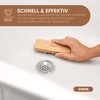 lampox® Set of 2 scrubbing brushes with bristles in hard