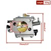NewJ's Carburetor with Air Filter Tune Up Kit Fit for