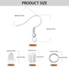 Earring Making Kits Silver Earring Hooks Hypoallergenic Ear Wires Fish