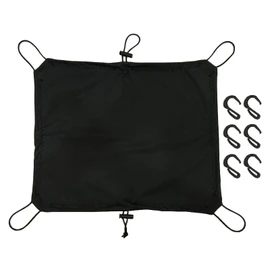 DFsucces Touring Net, Bike Net, Waterproof, Stretch Fabric, Cargo Net, Cargo Fastener, Prevents Loads Collapse, Heavy Duty Elastic Cord, Includes 6 Hooks (15.7 x 23.6 inches (40 x 60 cm)