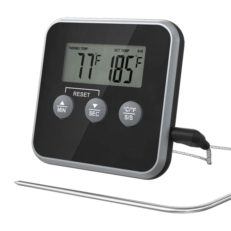 Digital Meat Thermometer Food Barbecue Thermometer BBQ Grill Smoker Thermometer
