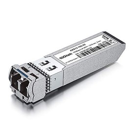 10GBase-LR Lite SFP+ IR Transceiver, 10G 1310nm SMF, up to 2 km, Compatible with Cisco, Fortinet, Meraki, Ubiquiti UniFi, Netgear AXM764, D-Link, Supermicro, TP-Link, Broadcom, Linksys and More.