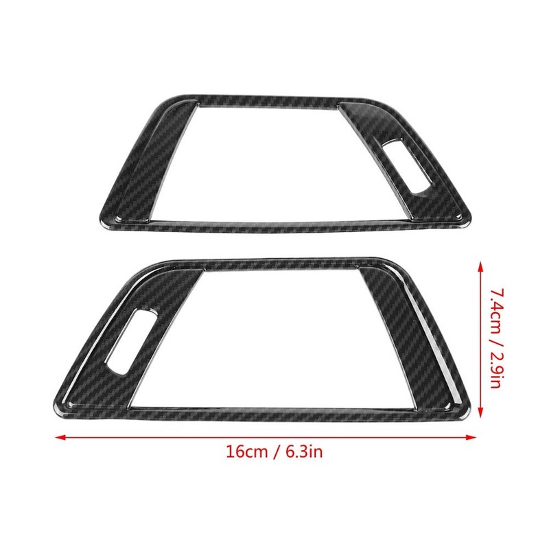 aqxreight Air Vent Cover, 2 Piece Side Vent Cover for