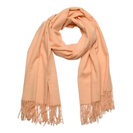 MASADA Ladies Winter Scarf warm and soft XXL 200 x 70 cm - Apricot