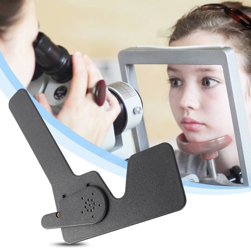 Smallterm Professional Ophthalmic Lorgnette 17 Pinhole Black Plastic Vision Test