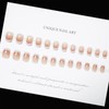 French False Nails Tip Press on Nails with Glue, Square