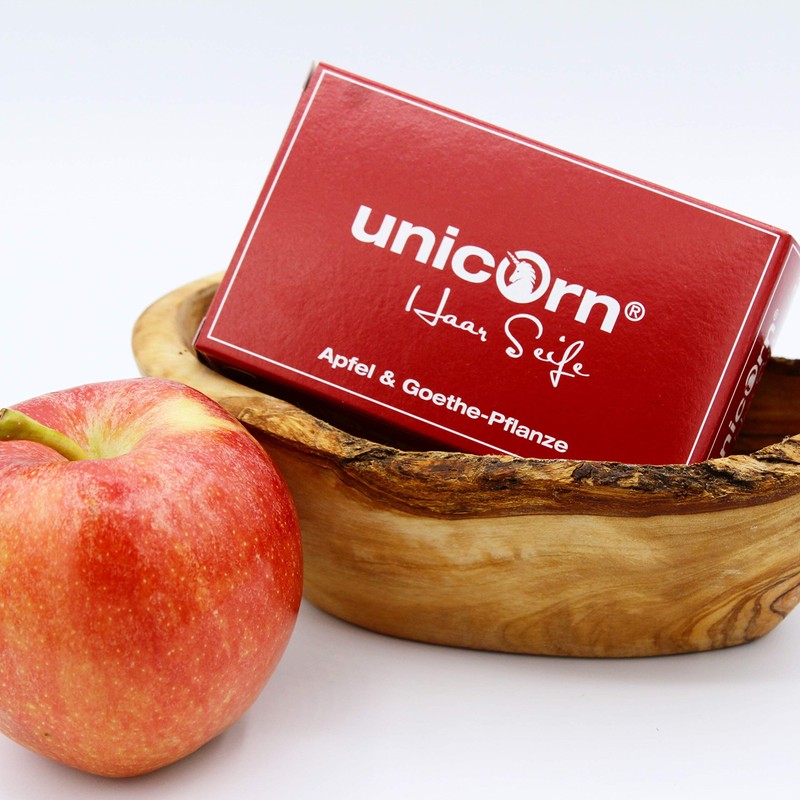 Unicorn Apple Hair Soap with Goethe Plant Extract 100 g