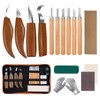 IOAGSVW Herramientas para Tallar Madera, herramientas carpinteria, cuchillos para trabajar