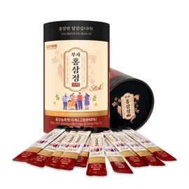 부자홍삼정스틱 1일 1포 진세노사이드 3종합 25 Rich Red Ginseng Stick 1 Stick a Day Ginsenoside 3 Comprehensive 25