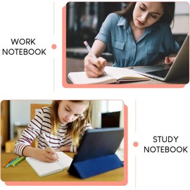 STATIONERY ISLAND A5 Lined Notebook, Journal Lined Hardcover with 120gsm Premium Thick Paper, 180 Pages Hardback Ruled Journal Notebook for Writing, Working, Study, Planning, Diary, Lemon