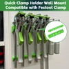 Wall Mount Clamp Rack Holder for Woodworking, Compatible with Festool