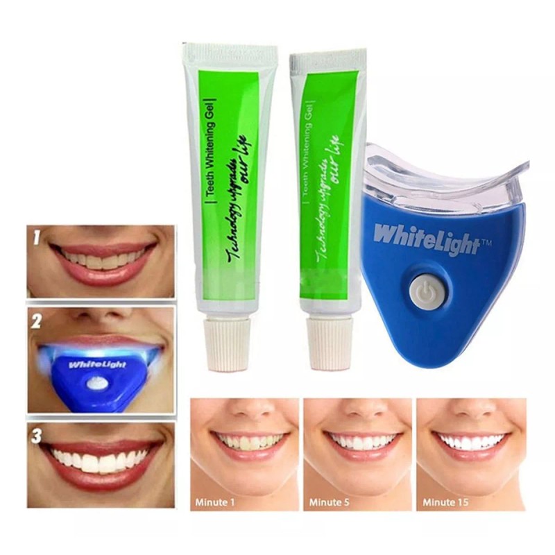 Total Supplier White Light Blanqueador De Dientes 10 Minutos Lámpara