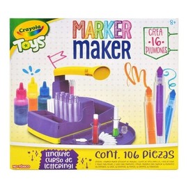 Crayola MARKER MAKER CRAYOLA - JUGUETE PARA NIÑOS EN ESPAÑOL
