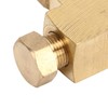 Tee Adapter Fitting, Brass 4AN 1/8 BSP 1/8 NPT Adapter