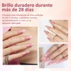 CHERIMOYA Poly Gel Constructor de Uñas 30g,Gel Fortalecedor para Extensión