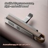 Car Air Fragrance Diffuser,Included Reusable Spare Fragrance Sticks - Color:
