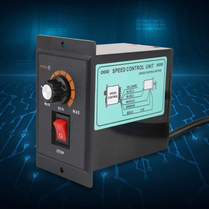 Motor Speed Controller, US-52-RED Single Phase AC Motor Speed Controller,