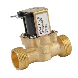 2 Way Water Inlet Magnet 240V Electric Solenoid Valve for Water, 15mm Solenoid Valve 240V Ventil 230V 3 Normal Closed Electric Solenoid Valve AC 220V 240V