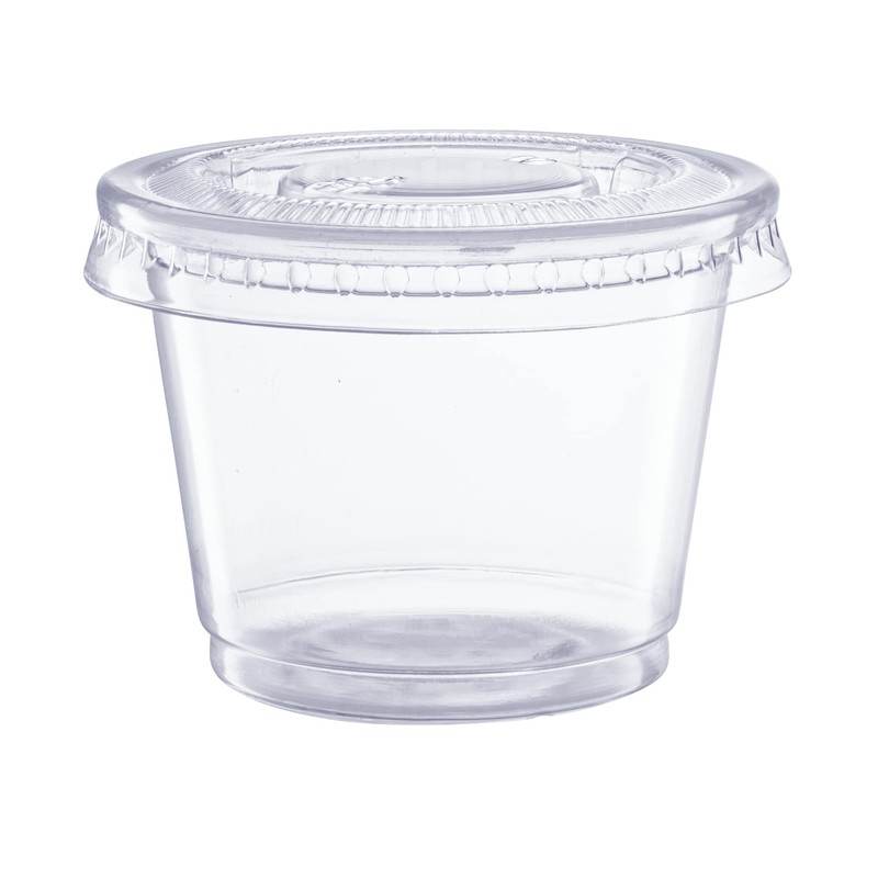 Comfy Package [5.5 oz. - 50 Count Clear Disposable Plastic