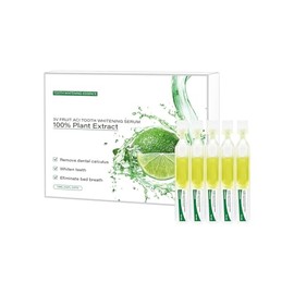 10 Pcs 3V Fruit Acid Teeth Whitening Serum, Natural Ampoule Tooth Essence, Plaque Remover Toothpaste