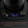 YDDZZM Gooseneck Electric Kettle, Intelligent Temperature Control, Stainless Steel Inner,