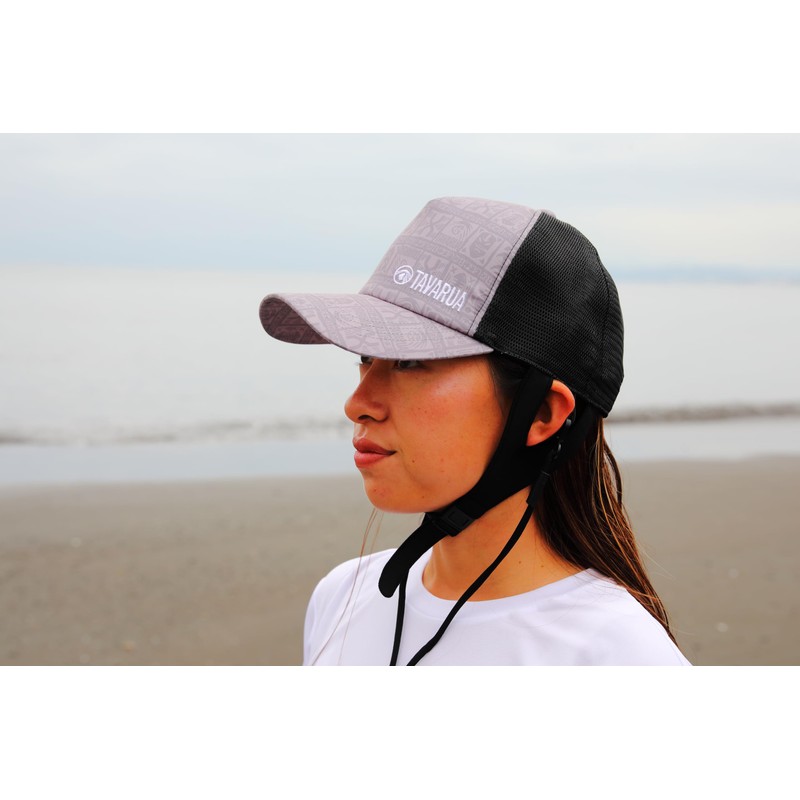 Tabarua Standard Surf CAP UPF 50+ Surfing TM1007 (TAPA STONE,