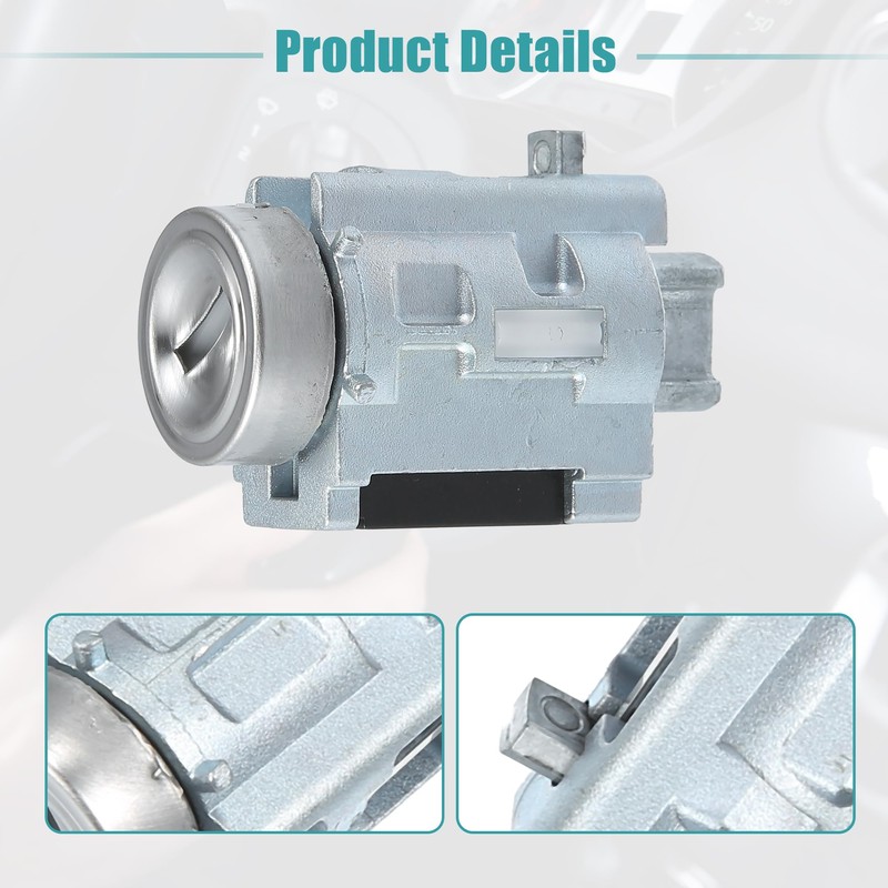 ACROPIX Ignition Switch Cylinder Lock Assembly for OlD-Smobile, In-trigue, Black,