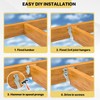 20 pcs 2x4 Joist Hanger,LU26 18 Gauge Double Shear Face