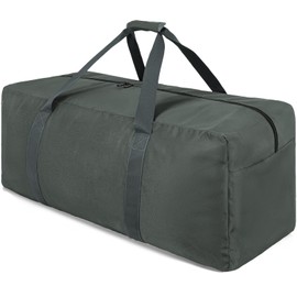 TORIBIO Boston Bag, Sports Bag, Large Capacity, Travel Bag, Gym Bag, Men's, Waterproof, Storage, Multifunctional, gray (dark gray)