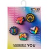 Crocs Unisex's Love 5 Pack Shoe Charms, Multicolor, One Size