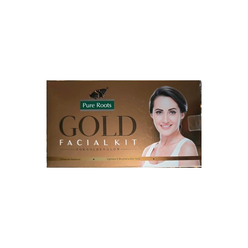 Herbal Gold Facial Kit | Single Use Facial Kit For